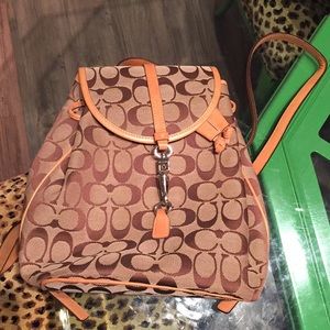 Coach backpack